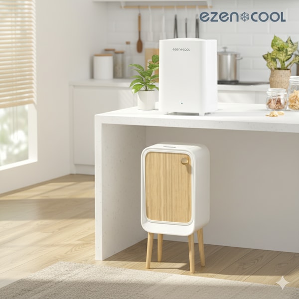 Richmore EZENCOOL 冷藏廚餘機 5L + RIMO 智能感應美顏桶 評測