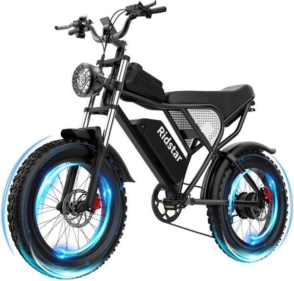 Ridstar Q20 1500W Fat Tire Electric Motorcycles Reviews