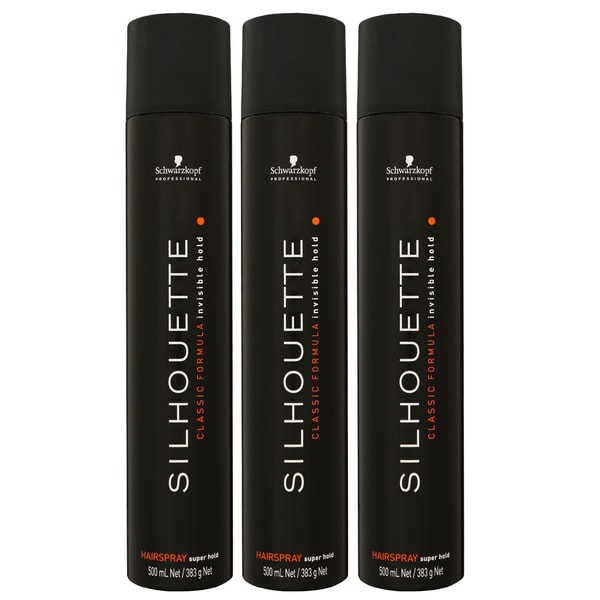 Riemax.de Schwarzkopf Silhouette Classic Formula 3 x 500 ml Haarspray starker Halt Set Bewertung