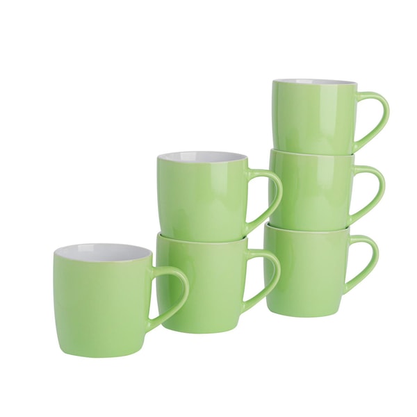 Rinkit 350ml Coloured Coffee Mugs - Pack of Six Review