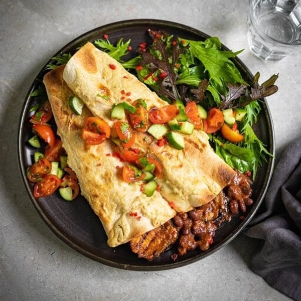 Riverford Organic Farmers Chipotle Aubergine & Black Bean Enchiladas Recipe Box Review