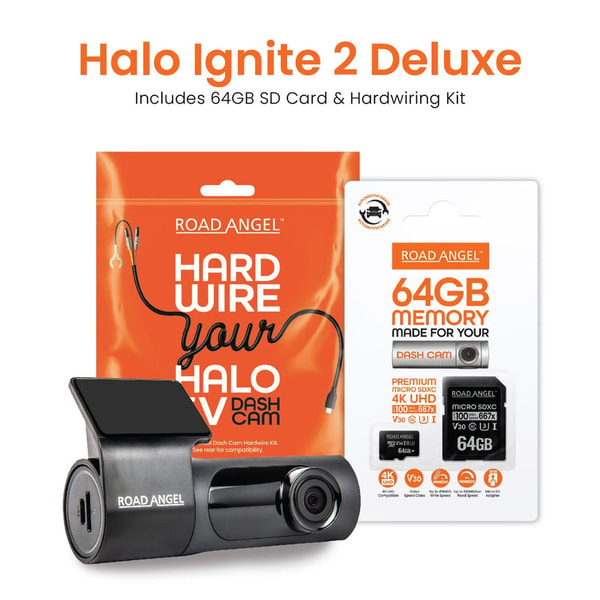 Road Angel Halo Ignite 2 1080p Compact Dash Cam Bundle Review
