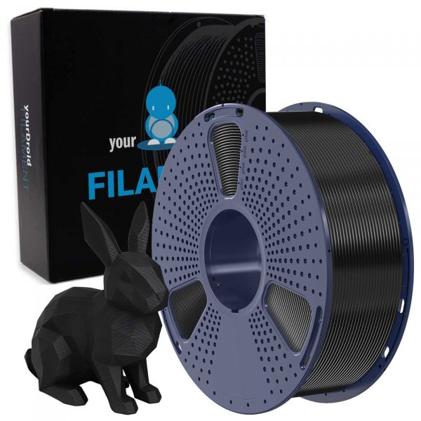 Roboter Bausatz yourDroid PLA Filament Schwarz 1.75mm 1kg Bewertung