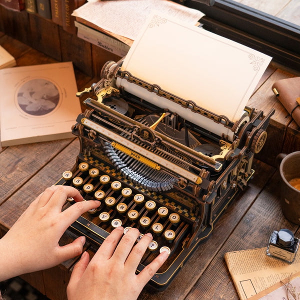 Robotime ROKR Mechanical Typewriter Review