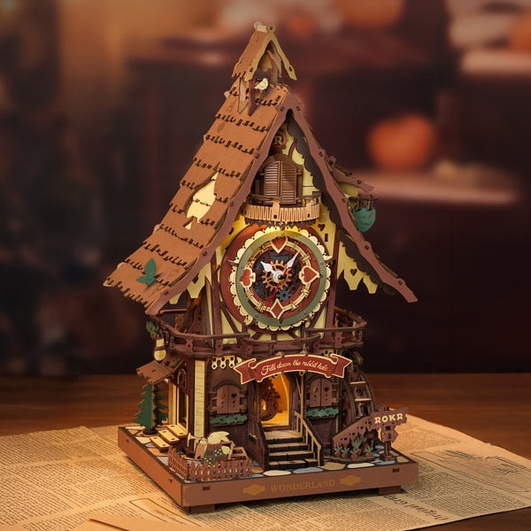 Robotime ROKR Cuckoo Clock Mechanical 3D Review