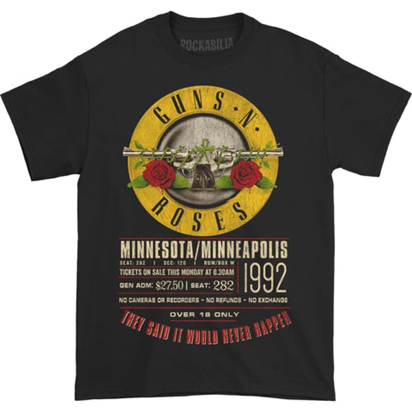 Rockabilia Guns N Roses Tour T-shirt Review