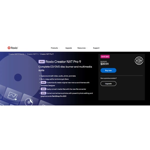 Roxio Creator NXT Pro 9 Review