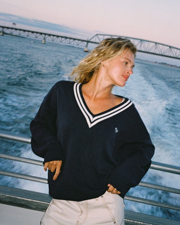 Roxy Womens Surf School V Neck Jumper Review