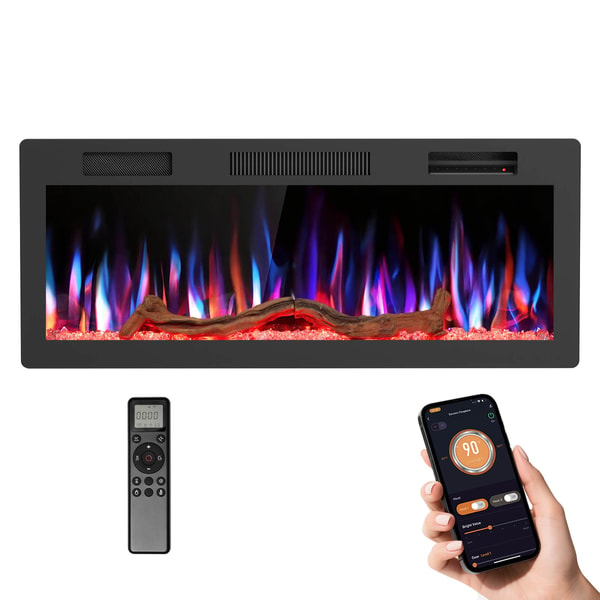 R.W.FLAME 50-inch Smart Electric Fireplace Reviews