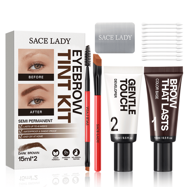 SACE LADY Sweat-proof Eyebrow Tint Kit Review