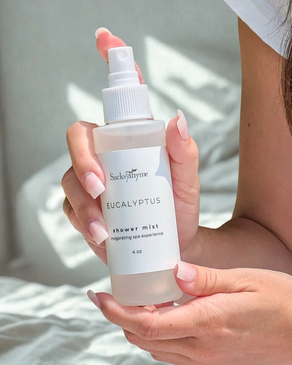 Sacksy Thyme Pure Eucalyptus Shower Mist Review