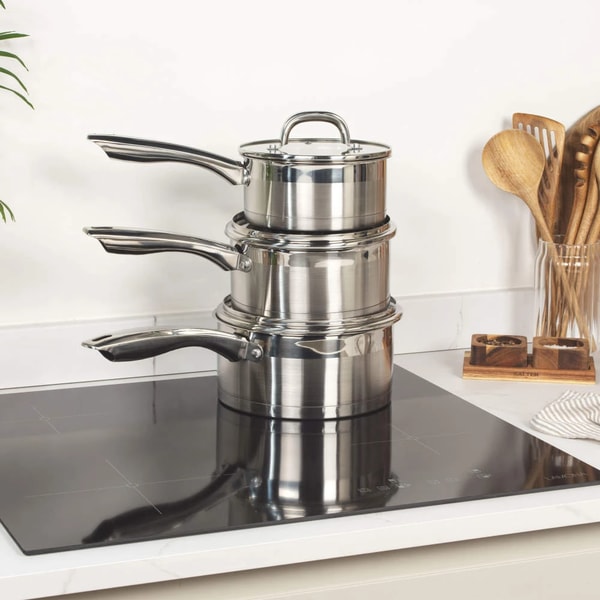 Salter Timeless Collection Stainless Steel 3-Piece Saucepan Set Review