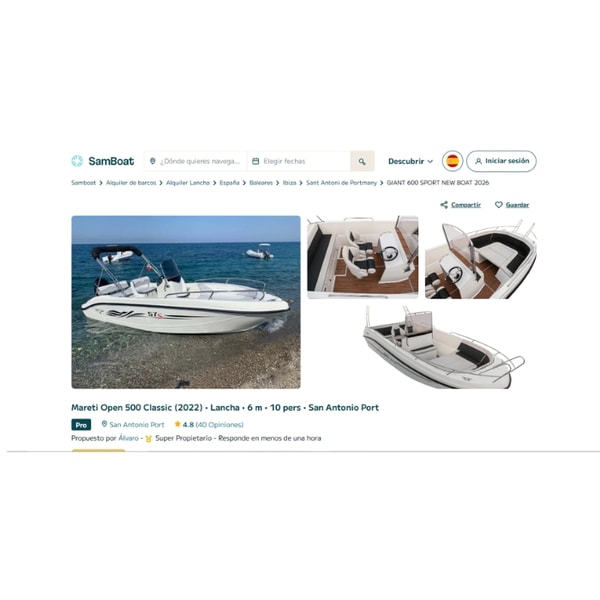 SamBoat Mareti Open 500 Classic Rese&ntilde;a
