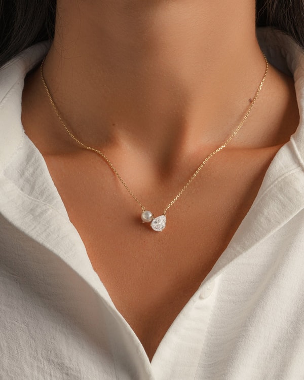 Sami Jewels Toi et Moi Pearl Necklace Reviews
