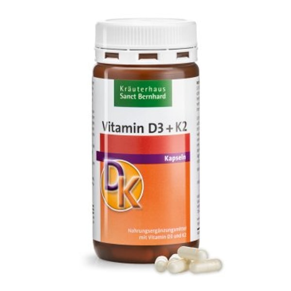 Sanct Bernhard Capsule di vitamina D3+K2 Recensione