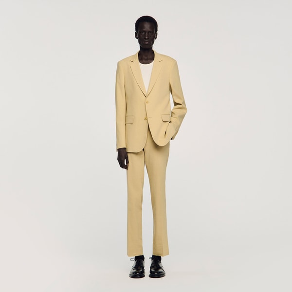 Sandro Paris Classic linen suit jacket Review