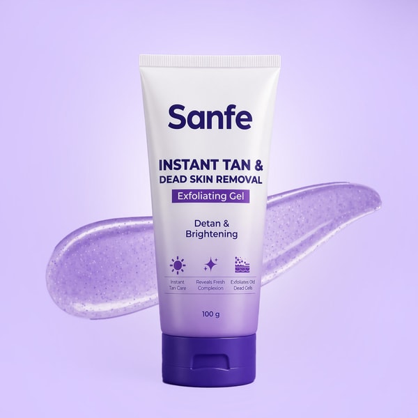 Sanfe Instant Tan & Dead Skin Removal Gel समीक्षा