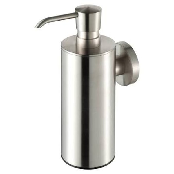 SaniHeat Geesa Nemox Stainless steel enkele ronde zeepdispenser 200ml kunstof flacon rvs houder hxbxd 172x61x118mm mat chroom Review