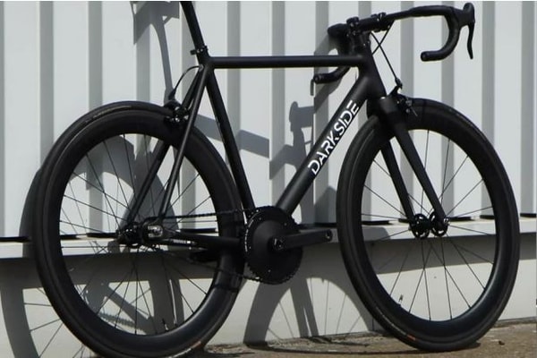 Santafixie Darkside Mannheim Urban DB CF Singlespeed Fahrrad - Schwarz Matt Bewertung