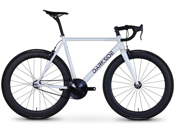 Santafixie Darkside Mannheim Urban DB CF Singlespeed Fahrrad - Wei&szlig; Bewertung