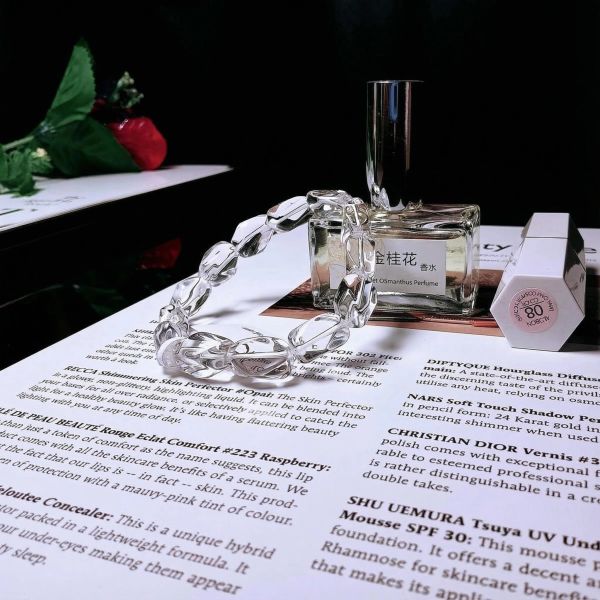 Santean Gemstone Jewelry Rock Crystal Clear Bracelet review