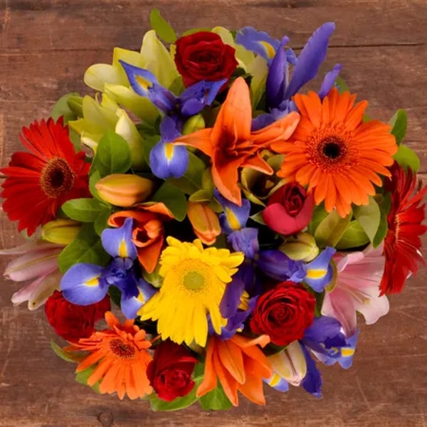 Sarah's Flowers Sunset Blend in Vase Special Review