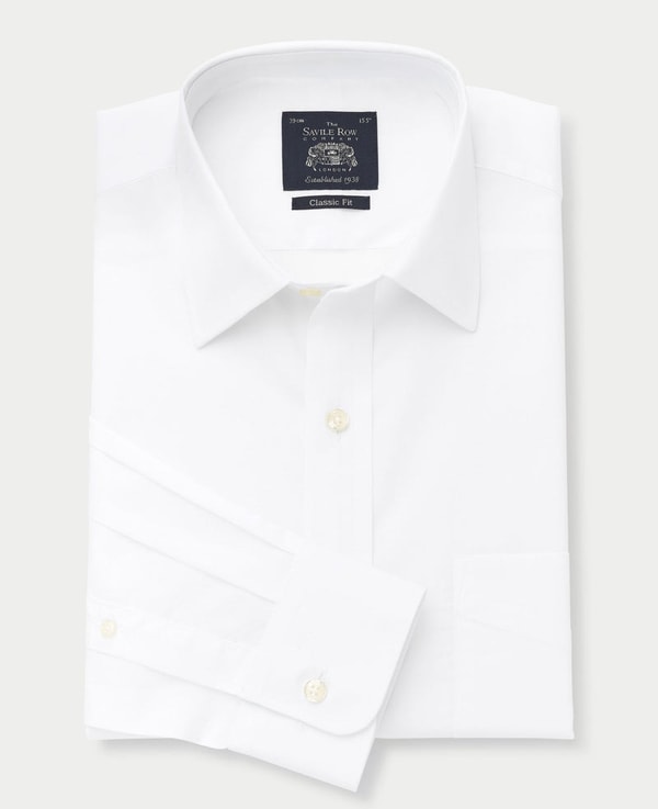 Savile Row Company White Poplin Shirt Review