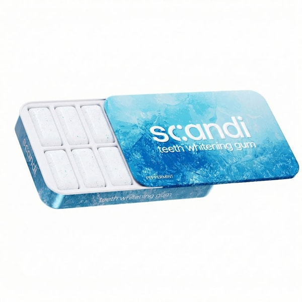 Scandi Teeth Whitening Gum Review