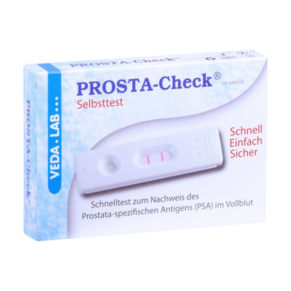 Schnelltest-Check PROSTA-Check Selbsttest Bewertung