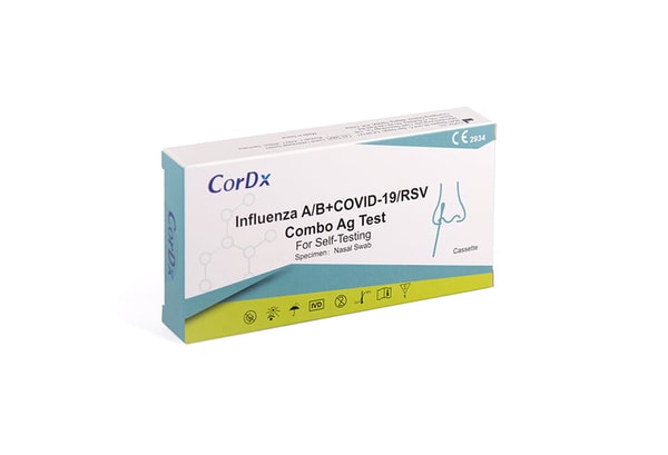 CorDx 4 in 1 Laien-Antigen Kombi-Test Bewertungen