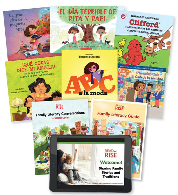 Scholastic Read and Rise Facilitator Kit: Spanish (Ages 0-9) Review
