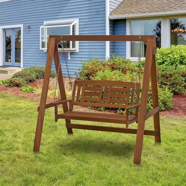 FURINNO Tioman Hardwood Patio / Garden / Outdoor 4ft Porch Swing Review