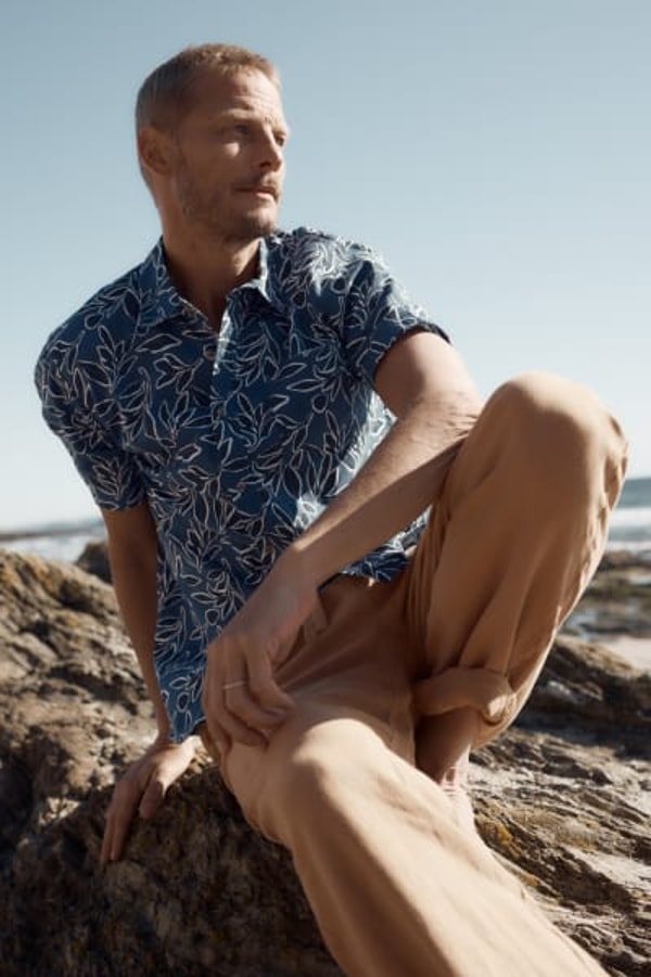 Seasalt Cornwall Men's Palores Short Sleeve Organic Cotton Shirt Review