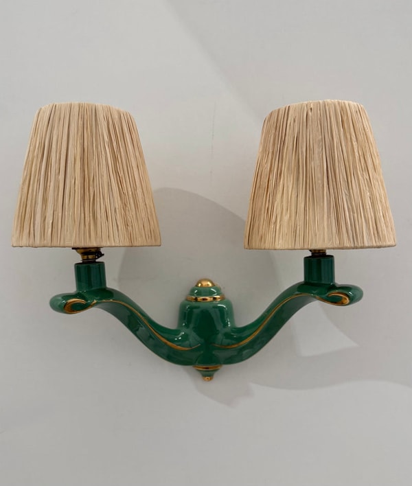 Secondi Pair of 1950&rsquo;s French Ceramic Wall Lights Reviews