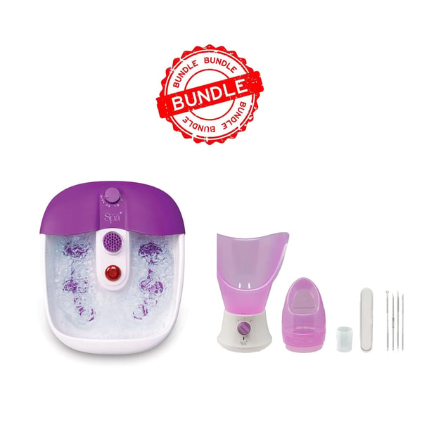 SENSIO HOME Value Bundle: Foot Spa Massager + Facial Steamer & Nasal Inhaler Review