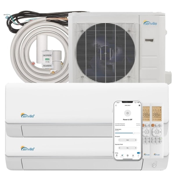 Senville 18000 BTU Dual Zone Mini Split AC Review