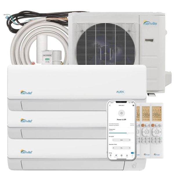 Senville 28000 BTU Tri-Zone Mini Split Review
