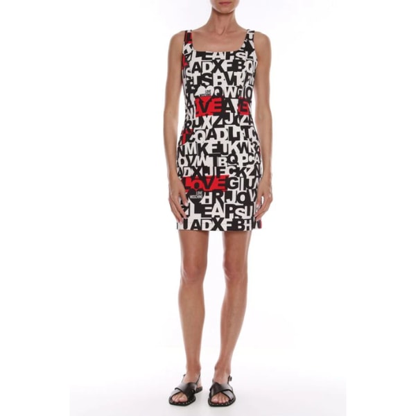 SEYMAYKA Love Moschino White Cotton Dress Reviews