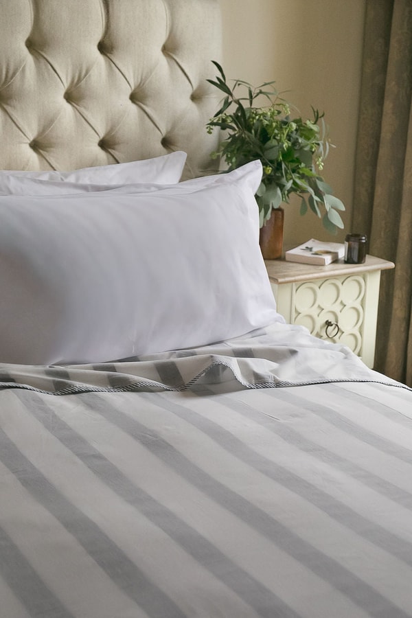 Shades of Cool London Blue Striped Dohar Review