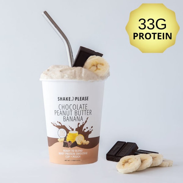 Shake Please Chocolate PB Banana Smoothie Review