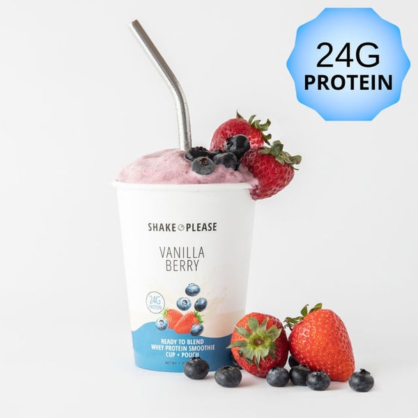 Shake Please Vanilla Berry Smoothie Review