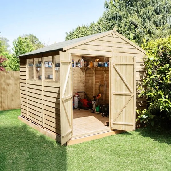 Shedstore 10'x8' Forest Overlap Pressure Treated Double Door Review