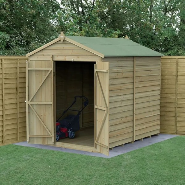 Shedstore 8' x 6' Forest 4Life 25yr Treated Windowless Double Door Review