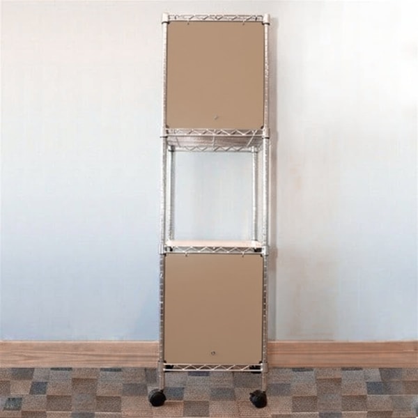 Shelving Store 18"d x 24"w x 18"h Swing Door Wire Shelving Enclosures Review