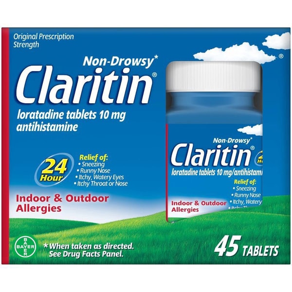 Shipt Claritin 10 mg Non-Drowsy Indoor & Outdoor Allergies 45 Tablets Reviews