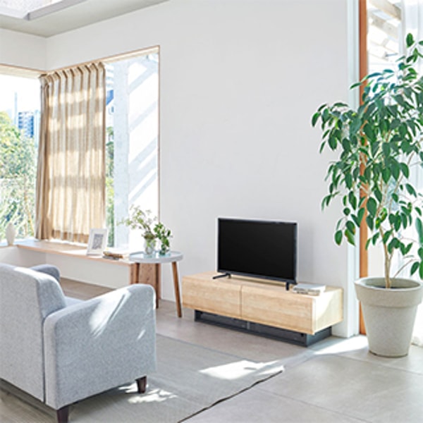 Shirai Store テレビ台 LOG-3512GHNA レビュー