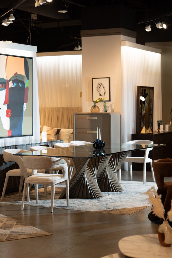 Shop Houzz Modrest Corbin Modern Walnut and Glass Dining Table Review