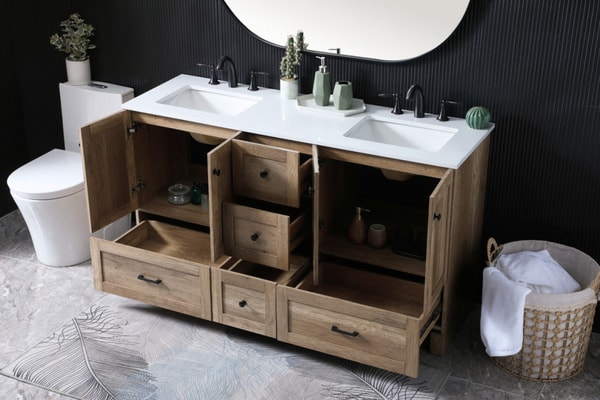 Shop Houzz 60" Double Bathroom Vanity Review