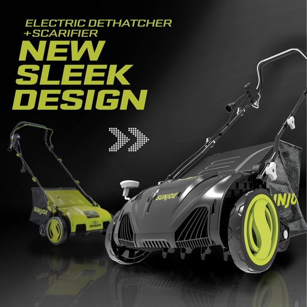 Sun Joe Electric Lawn Dethatcher + Scarifier Review