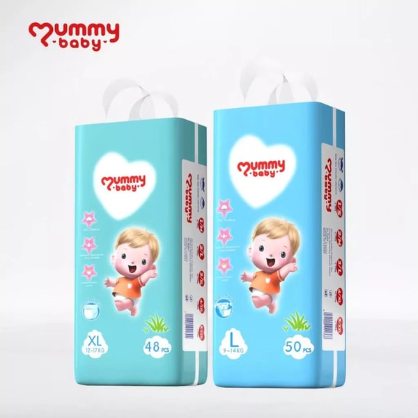 Shopee MUMMYBABY pull-up pants tape diapers Review